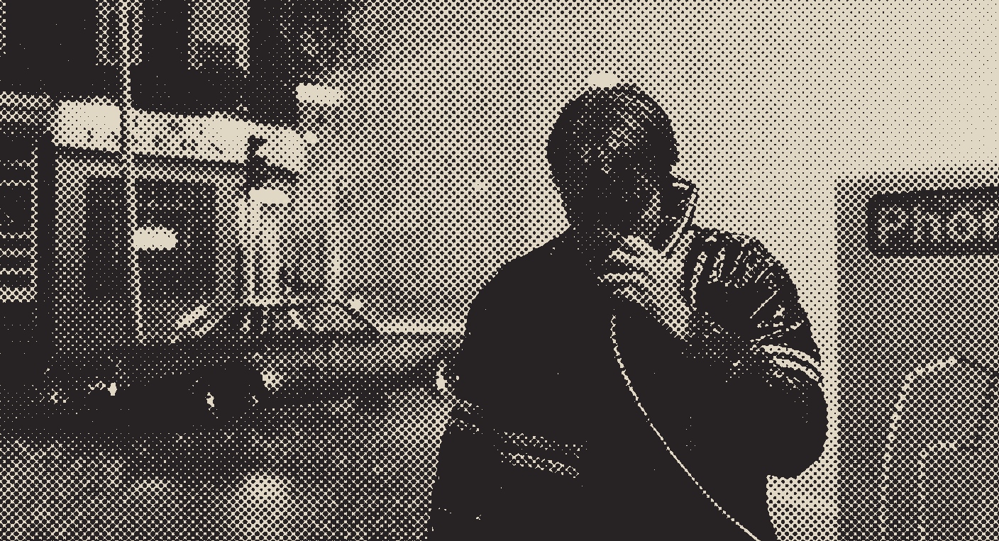 You went all the way out there in the rain and you didn't bring the number?