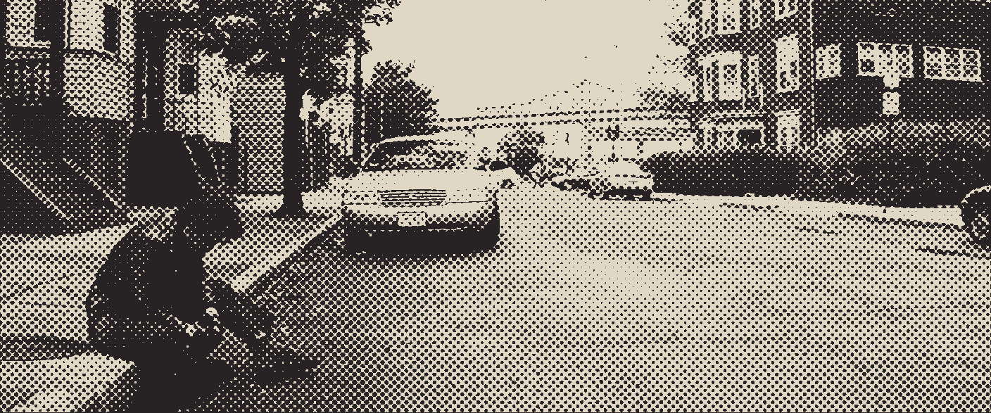The last time I saw Dave? That was twenty-five years ago, going up this street, in the back of that car.
