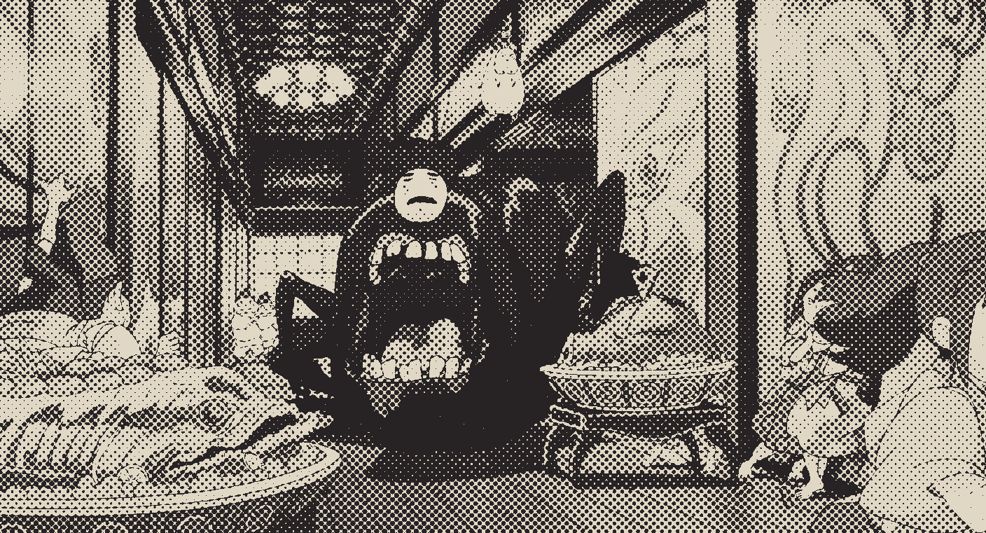 If you want to eat me, eat this first.